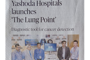 Yashoda hospital launches lung point